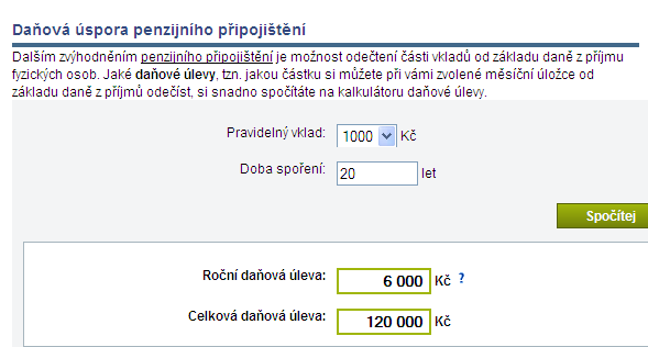 d) Daňová sleva 1 000 12 6 000 = 6000 korun Požadavky na pomůcky, materiální zdroje, informační technologie: Studenti musí mít přístup k