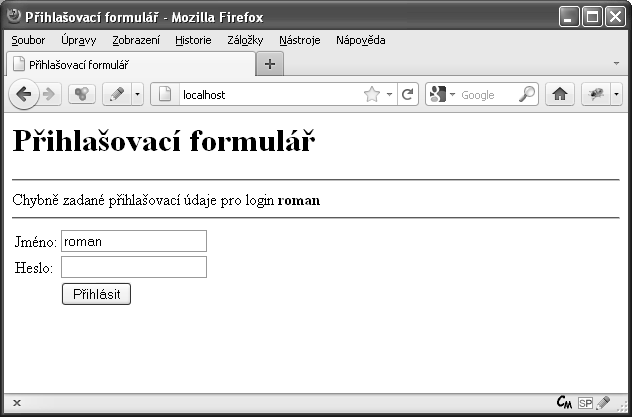 72 Cross-Site Scripting v praxi 2) K této fázi dojde ve chvíli, kdy podvedený uživatel klikne na podstrčený odkaz. Tím přejde na webovou stránku útočníka.