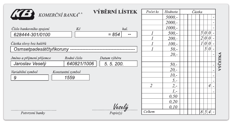 B. BANKOVNÍ SYSTÉM BANKOVNICTVÍ A FINANCE 7. PLATEBNÍ STYK 1.