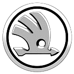 Znak roku 1933 Znak roku z roku 1926-1990 Po sjednocení automobilky s plzeňským koncernem Škoda roku 1925 se podle smlouvy tento znak na automobilech používá společně s logem Laurin & Klement.