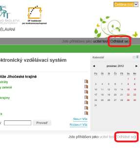 Moodle průvodce pro lektora 4 tlačítko e-mail.. Poté Vám přijde na Vámi vyplněnou adresu potvrzovací 1.