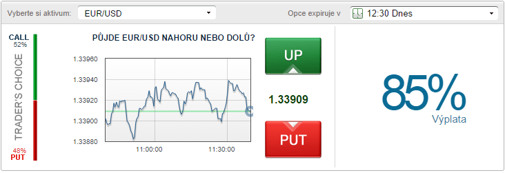 Jak obchodovat binární opce? Platforma obchodování binárních opcí je nejpopulárnějším způsobem obchodování měn. Zároveň se jedná o nejjednodušší a nejdostupnější možnost pro začínající investory.