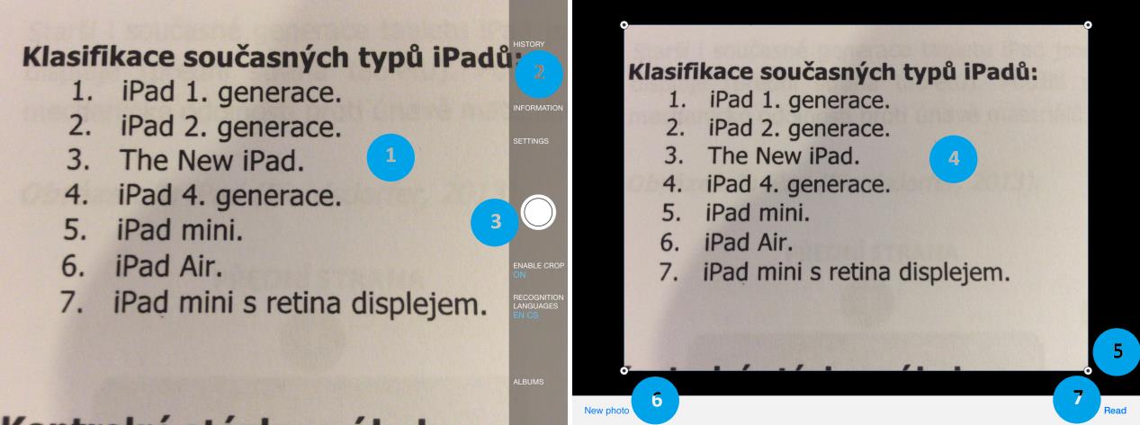 Použití dotykového zařízení v ekonomických, technických i specializačních oborech na základních a středních školách 49 Obrázek 67: Text Grabber (*).