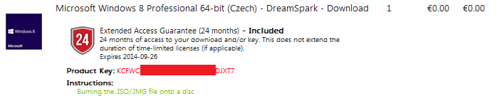 Kde najdu licenční klíč? Licenční klíč byl zobrazen už na stránce s účtenkou (viz str. 5), když jste software kupovali.