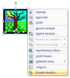Zvolením možnosti vložení KlipArtu se v pravé části pracovní plochy MS Word 2007 objeví nové okno, ve kterém je možné vyhledávat konkrétní obrázek nebo všechny (nenapíše-li se název do pole hledání).