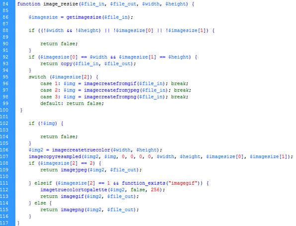 2 poukazuje na MYSQL dotaz, za pomocí kterého přidává aplikace