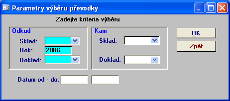 34 PŘEČÍSLOVÁNÍ MODIFIKACE PROVEĎ ROZPAD PROVEĎ SESTAVENÍ Provede náhradu stávajících čísel pozic automatickým číslováním od 001 do 999. Pořadí řádků převodky zůstane zachováno.