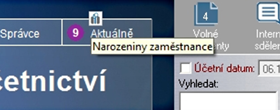 Novinky verze X5.1 Změna zásob (F5) Rychlý pohled na pohyb zásob, na podlimitní či nadlimitní stavy, sledování základních informací o stavu zásob.