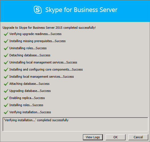 In-Place upgrade Snadnější cesta k přechodu z Lync na Skype for Business: Zachovává investice do stávajícího hardwaru/serveru Hladší proces upgradu bez nutnosti složitého plánování Snížení celkových