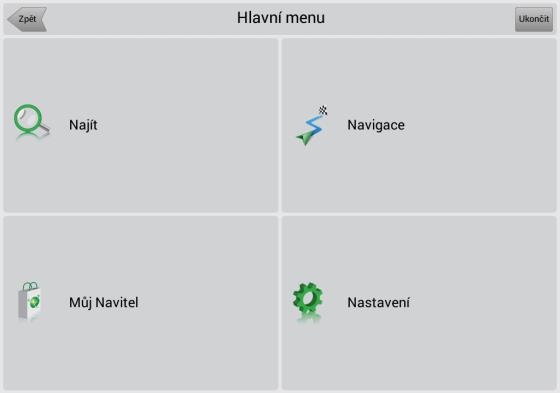 Pro přechod na tyto možnosti stiskněte Menu v levém dolním rohu obrazovky Mapa (Obr. 7) a zvolte Najít (Obr. 8). Obr. 7 Obr. 8 5.1.3 Podle adresy 1. Zvolte Menu Najít Podle adresy. 2.