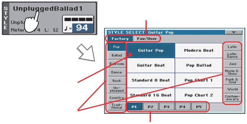 52 Výběr a hraní různými styly Výběr a hraní stylem Výběr a hraní různými styly Pa900 je aranžér, tedy hudební nástroj, umožňující automatický doprovod, neboli aranžmá.