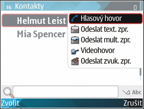 Novinky v Eseries Váš nový přístroj Eseries obsahuje nové verze aplikací Kalendář a Kontakty a novou funkci domovské obrazovky.