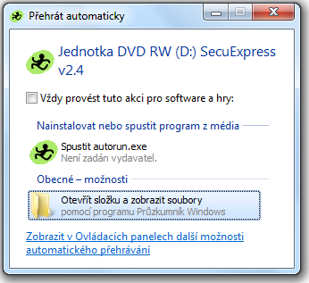 l) Restartujte PC; m) Na ploše se vám objeví nová ikonka, označující nově nainstalovaný program; n) Pro podrobnosti ohledně instalace tohoto programu