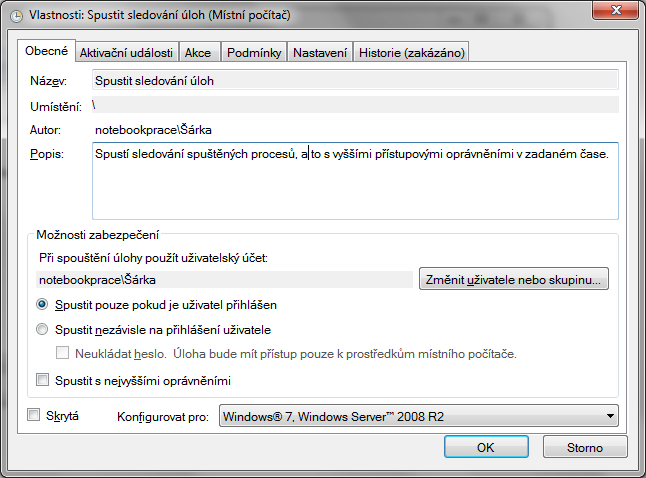 2.10 NÁOVĚDA WINDOWS 99 2.10 Nápověda Windows Obrázek 2.48: lánovač úloh ve Windows 7 Důležitým nástrojem, který je dobré se naučit ovládat, je Nápověda Windows.