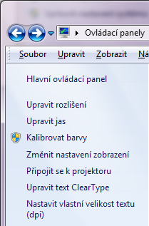 B.1 RACOVNÍ LOCHA 179 a monitoru, výrobci často přidávají nové záložky.