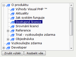 178 Visual PHP Developer Guide Doporučený datový typ dle datového typu tabulky Hodnota uložená v databázi value value1 value2 value3.