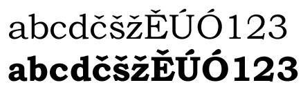 UTB ve Zlíně, Fakulta multimediálních komunikací 39 století a byl původně užíván firmami těžkého průmyslu, 43 má v současnosti plnou českou diakritiku, ale je také použitelný ve všech jazykových