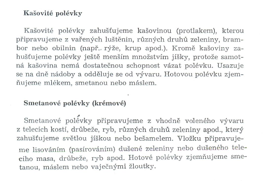 Příklady vložek: z těstovin vaječné svítky (šunkový, hráškový ) vaječné sedliny