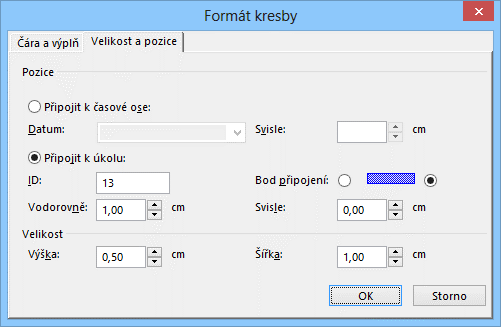 8 Zobrazení 160 OBR. 8-11: VLIV ZMĚNY PARAMETRŮ ROZVRŽENÍ Kreslení Dem-08-03 Zakresleme do grafické části jednoduchý obrázek. Obrázek se bude skládat z textu 50 % a z šipky k čáře dokončení úkolu 13.