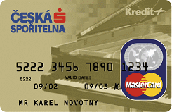 Nejprve byly v nabídce pouze karty VISA, ale vzhledem k rostoucí poptávce po kartách MasterCard zařadila ČS od dubna 2003 do své nabídky i odpovídající