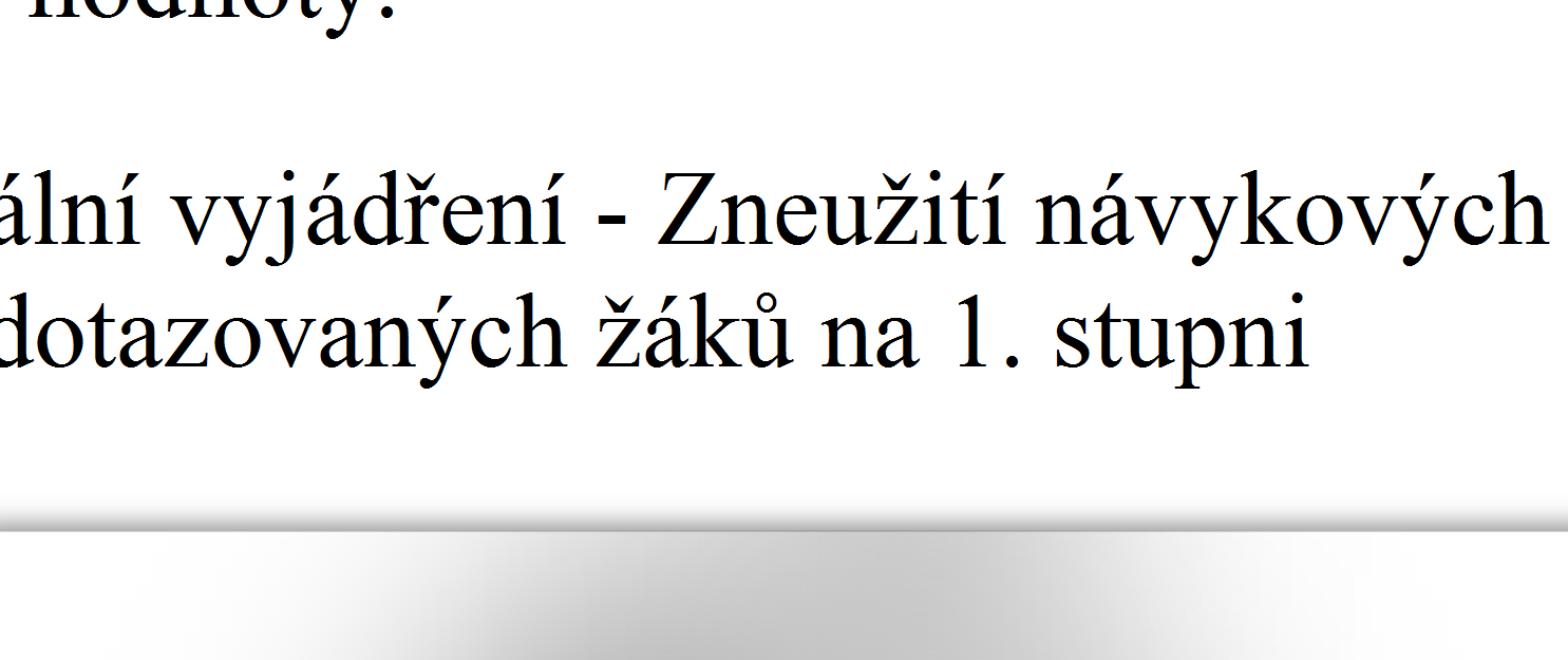 2.1.1 Vyhodnocení dotazníků 1. stupeň Dotazník vyplnilo143 dětí (z toho 64 chlapců a 79 dívek) z druhých až pátých tříd. Graf č. 1: Zneužití návykových látek nikotin - 1.