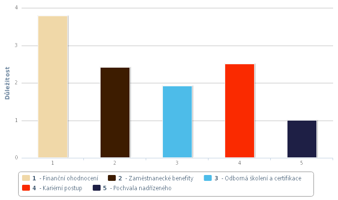 Graf 21: Zaměstnanci nad 40 let Co Vás motivuje k vyššímu pracovnímu výkonu?