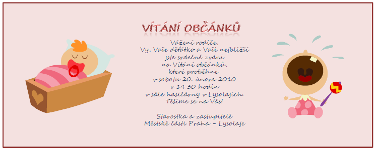 : 220 921 959; fax: 233 920 297 e-mail: umc@praha-lysolaje. cz; www. praha-lysolaje. Cz vychází: 28.2. 2010 v nákladu 620 ks uzávěrka příštího čísla 20.