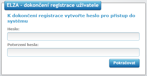 Pokyny k registraci profilu zadavatele strana 6/14 V případě, kdy v systému již existuje uživatelský účet s daným identifikačním číslem, nelze novou registrací vytvořit další účet.