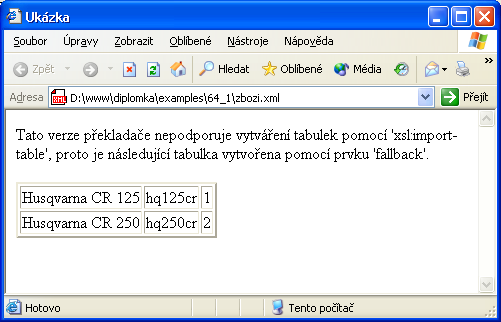 10. Ošetřování chybových stavů A zde máme výstup: 10.