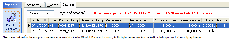 - 36 - Lgistika, sklady, fakturace a distribuce v IS Pdrbněji viz help, kap. Objednávky přijaté. Celu bjednávku ulžíme, externí čísl bjednávky zadat můžeme, ale není pvinné. TEST: 1.