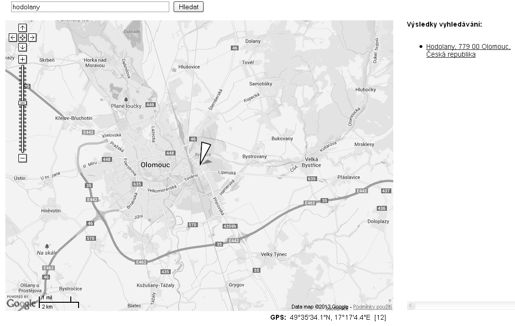 Forma geografických názvů Zdroje ověření (mapy) - včetně GEO