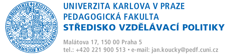 Vývoj slovenskej ekonomiky a potreba vysokoškolákov v medzinárodnom porovnaní Jan Koucký