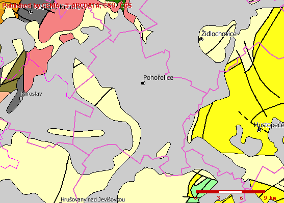 2.1 HORNINOVÉ PROSTŘEDÍ A GEOLOGIE 2.1.1 Geologie, morfologie Flyšové území tvoří pruh vrchovin a pahorkatin budovaný relativně odolnějšími, slabě zpevněnými psamity a pelity (převažující horninou