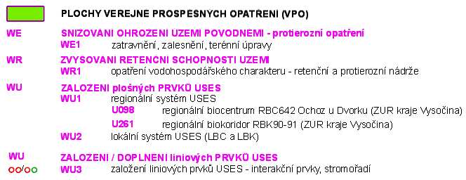 ÚZEMNÍ PLÁN ZVĚRKOVICE 25 G) VYMEZENÍ VEŘEJNĚ PROSPĚŠNÝCH STAVEB, VEŘEJNĚ PROSPĚŠNÝCH OPATŘENÍ, STAVEB A OPATŘENÍ K ZAJIŠŤOVÁNÍ OBRANY A BEZPEČNOSTI STÁTU A PLOCHY PRO ASANACI, PRO KTERÉ LZE PRÁVA K