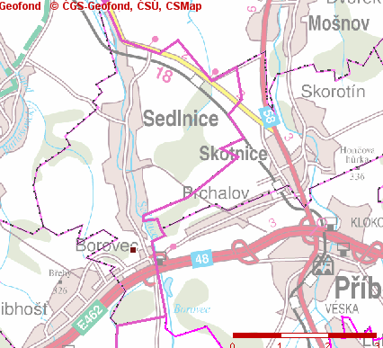 Důlní činnost Podle registru poddolovaných území (MŢP ČR Geofond Praha) je na území Sedlnic evidována stará těţba ţelezných rud.