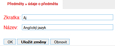 Obrázek 22: Ucitele.csv Smazání učitele ( ) Smazání učitele se provádí stejným způsobem jako u předchozích databází.