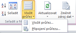 6.3. Seskupování polí Máte-li kontingenční tabulku připravenou dle svých potřeb a vyhovují-li vám všechna rozmístění polí, pak je pravý čas zabývat se seskupováním vybraných polí.