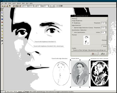 Příloha 4 Ukázky vektorů vytvořených v Inkscape Vektorová grafika jako technická forma kresby je velice vyprofilovaná.