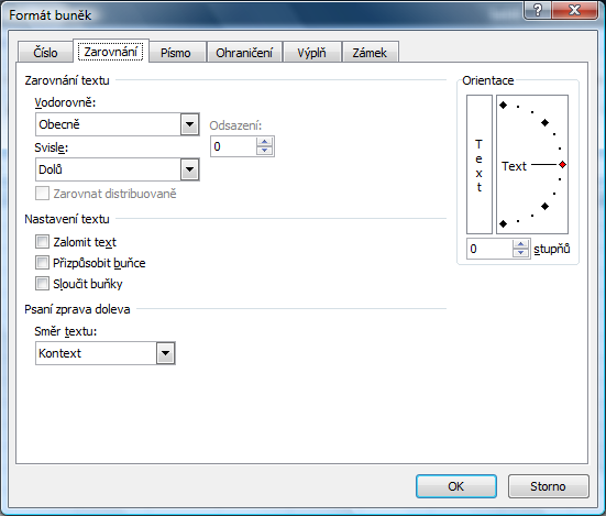 Excel úkol 01 úvod formát buňky Obrázek 18 Dialogové okno Vložit jinak Prohlídnete-li si pozorně toto dialogové okno, tak zjistíte co toto kopírování dat má za výhody.
