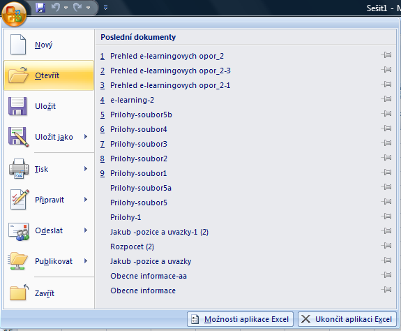 Excel úkol 01 úvod formát buňky Řešení: 1) Otevřete tabulkový editor a v něm soubor Excel01P.xls.