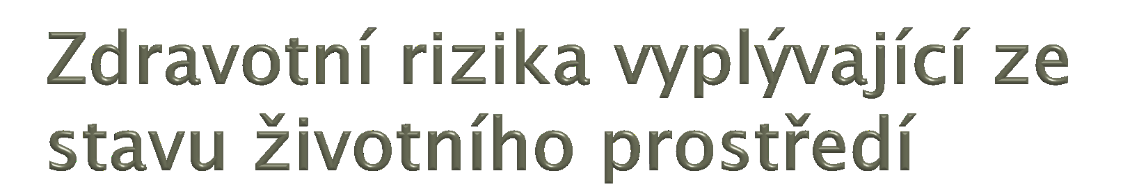 Hluk, voda ke koupání, vzácné druhy a reakce na mimořádné události to je jen ukázka z mnoha témat, na něţ se vztahuje rozsáhlá environmentální legislativa, kterou EU za několik desetiletí vytvořila.