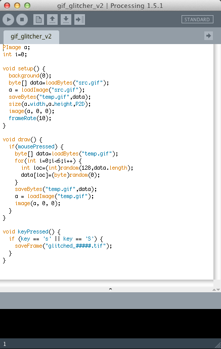 33 2.3 Processing Processing je programovací jazyk určený především pro kreativní jedince. Slouží k tvorbě generované grafiky, která se dnes těší stále větší oblibě.