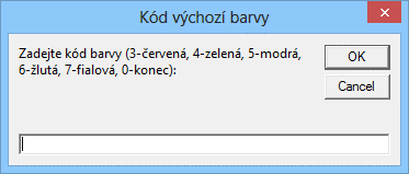 9 Karta Vývojář: Visual Basic pro aplikace 155 OBR. 9-16: MAKRO S DIALOGOVÝMI OKNY Proměnná V makrech můžeme používat proměnné. Např. v našem makru (viz obr. 9-16) zavedeme proměnnou B (barva).