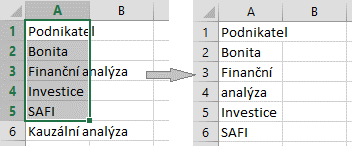 2 Karta Domů 23 Volba ŘADY umožňuje do vybrané oblasti vyplnit řadu. V dialogovém okně Řady lze parametrizovat způsob vyplnění (viz obr.