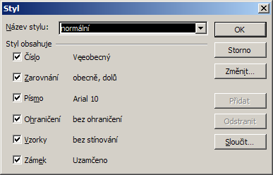 6. Motivy a styly Motivy a styly jsou velmi dobře využitelné pro rychlé formátování tabulek.