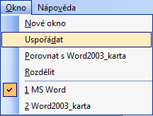 4b) odrážky a číslování Číslování (po aktivaci automaticky začne číslovat od jedné a po každém stisknutí klávesy <Enter> přidá odstavci (řádku) další číslo, nebo je možné aplikovat na označený text)