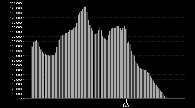 Věkové složení české populace 2013 (0 100 let) věk > 65 let 1980: 13% 2013: 16% 2030: 40% (z toho 10% > 80 let) podíl na operativní medicíně: 20% 3 větší mortalita střední délka života 2012 muži: 75