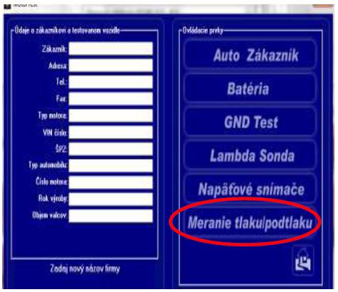 Měření senzorů automobilu Postup měření Přístroje připojíme na akumulátor (červená +, černá) Připojíme signální vodič převodníku do zástrčky CH1 a kostru do GND Odpojíme přívod paliva k palivové