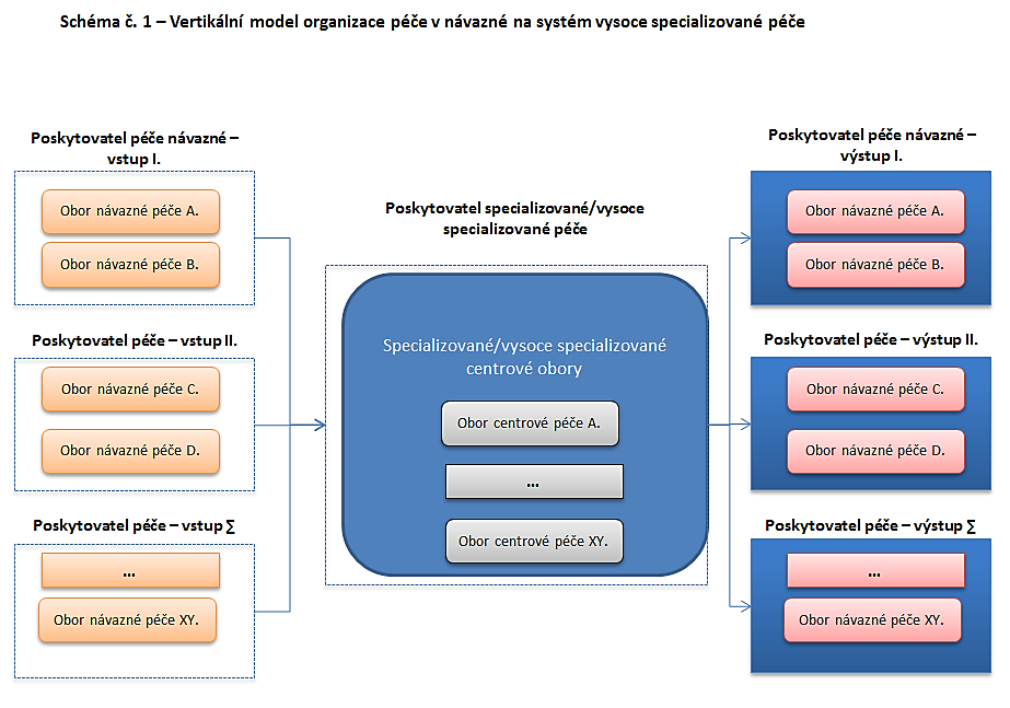 národní sítě specializovaných pracovišť a sítě regionálních a místních poskytovatelů zdravotních služeb.