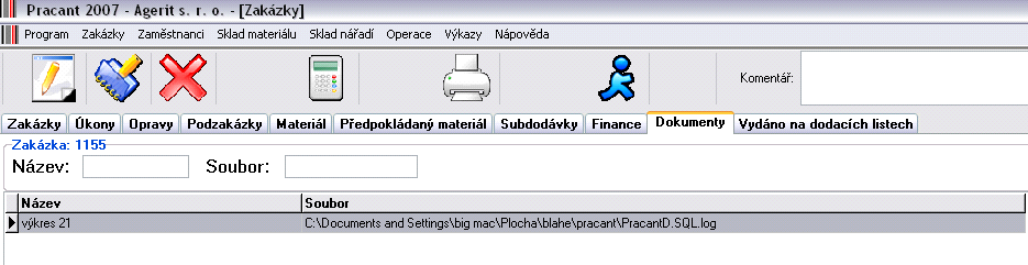 Nabídka Zakázky Vydané faktury v systému PRACANT nejsou evidovány - jedná se pouze o vytištění reálných nákladů na zakázku (+marže). Tyto údaje si poté můžete vyexportovat do účetních SW. 6.2.